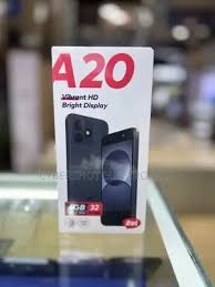 Itel A20, 5 Inch Display, 32GB ROM Storage+ 4(2+2)GB RAM, Front Fingerprint, 1 Year Warranty, Dual Sim - Black