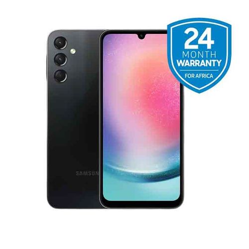Samsung Galaxy A24, 6.5", 128GB ROM + 4GB RAM, 4G, 50MP, (Dual SIM), 5000mAh, Black