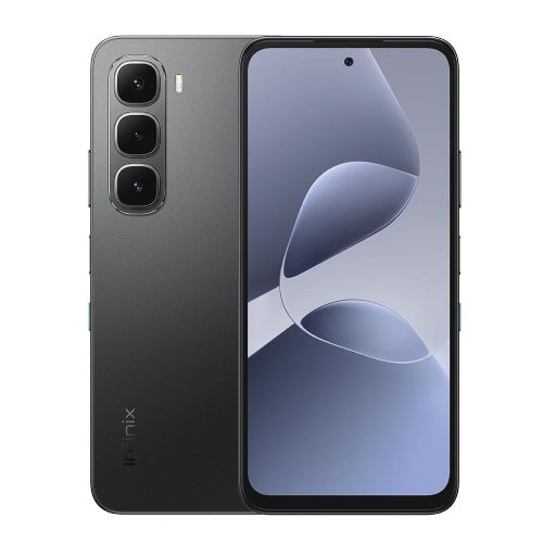 Infinix Hot 60i 4G, 6.7", 6GB RAM + 128GB, 5160mAh (Dual SIM), Sleek Black