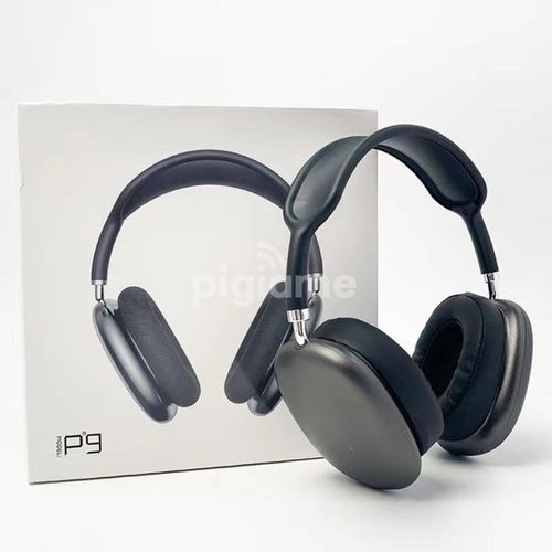 P9-Max Bluetooth Earphone Wireless Head-mounted Headphone Subwoofer Headset With Micphone For IOS Android Phone.