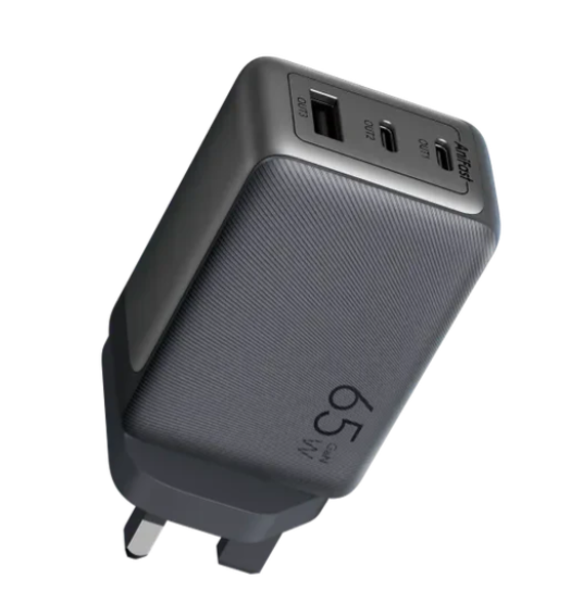 Oraimo OCW-7652U-116CC HyperGaN 65W Faster Charge Wall Charger Kit with 100W CC Cable