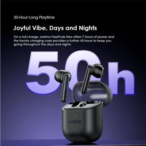 Oraimo FreePods Neo+ 50-hour True Wireless Earbuds Bluetooth Headset Earphones IPX4 Waterproof OTW-330S
