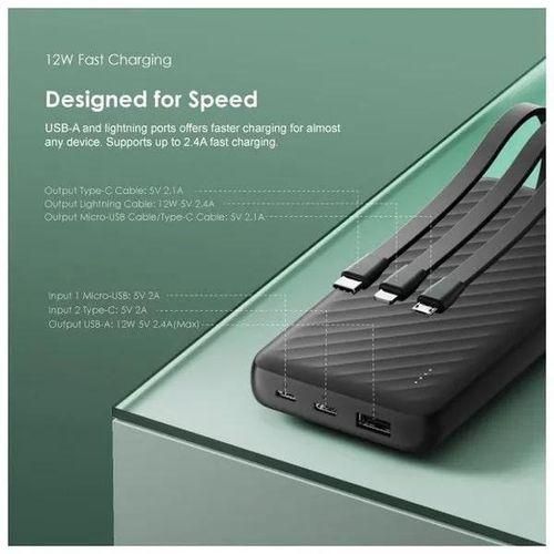 Oraimo Slice Link OPB-P5101 10000mAh 12W Power Bank