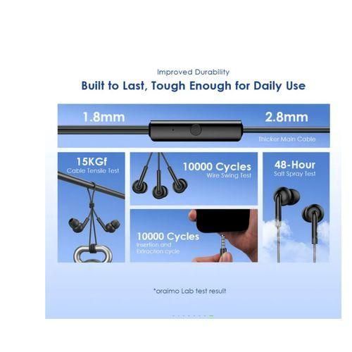 Oraimo CONCH 2 Neo 3.5MM In-Ear Wired Headphones