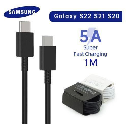 Samsung Super fast original Type C To C Cable 1m-Black