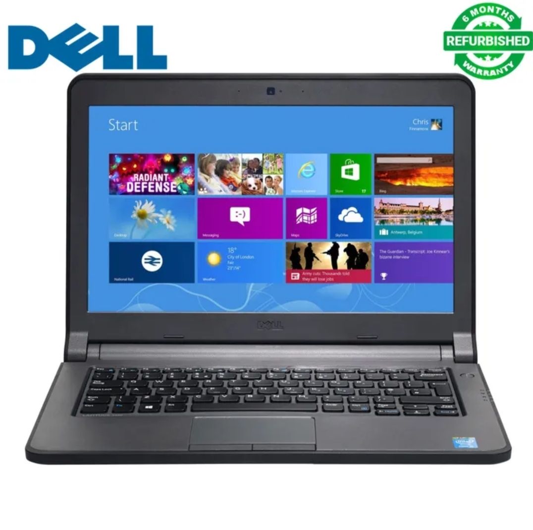 {FREE MOUSE } + Refurbished Laptop Dell Latitude 3340 Core i3 4th 8GB 256GB SSD +13.3'' Windows 10 Notebook 6 Month Warranty Free Office 2019 (TOUCH SCREEN)
