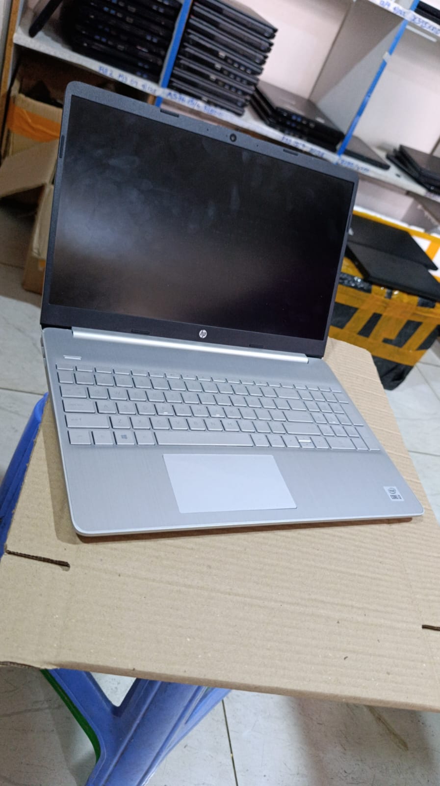 BOXED  HP 15s -fq5340TU Intel Core i3 8GB 256GB SSD 15.6" FHD Windows 11 Home Fingerprint Reader HD Camera Dual Speakers Bluetooth 4.2 Wireless card Natural Silver one year Warranty Laptop