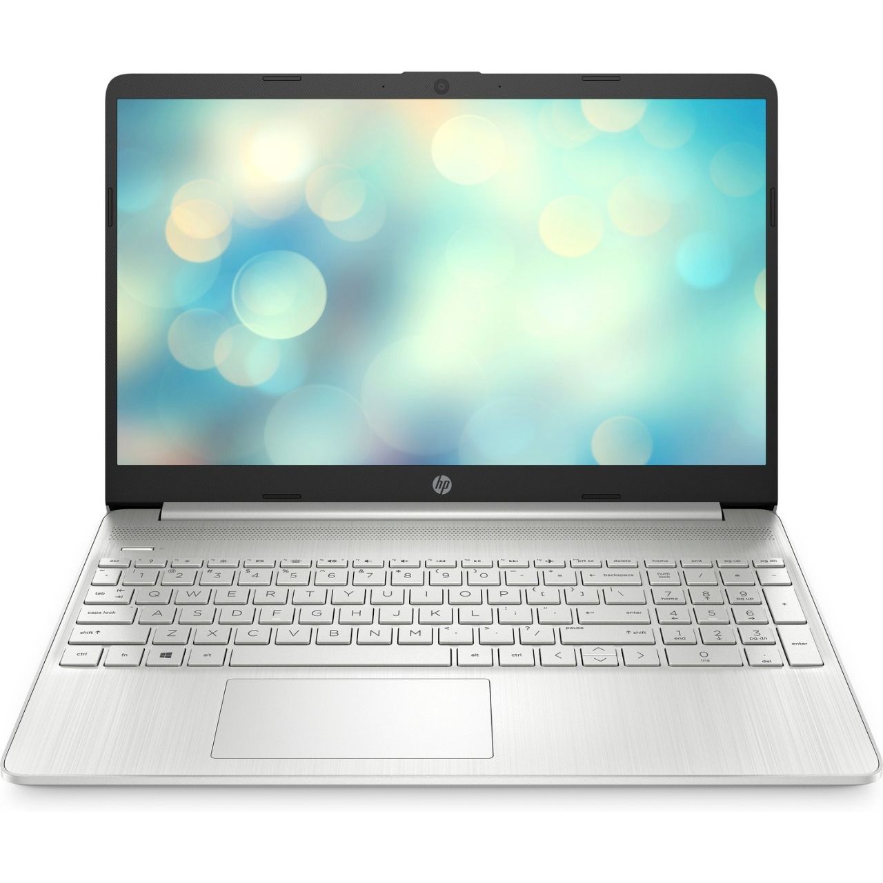 BOXED  HP 15s -fq5340TU Intel Core i3 8GB 256GB SSD 15.6" FHD Windows 11 Home Fingerprint Reader HD Camera Dual Speakers Bluetooth 4.2 Wireless card Natural Silver one year Warranty Laptop