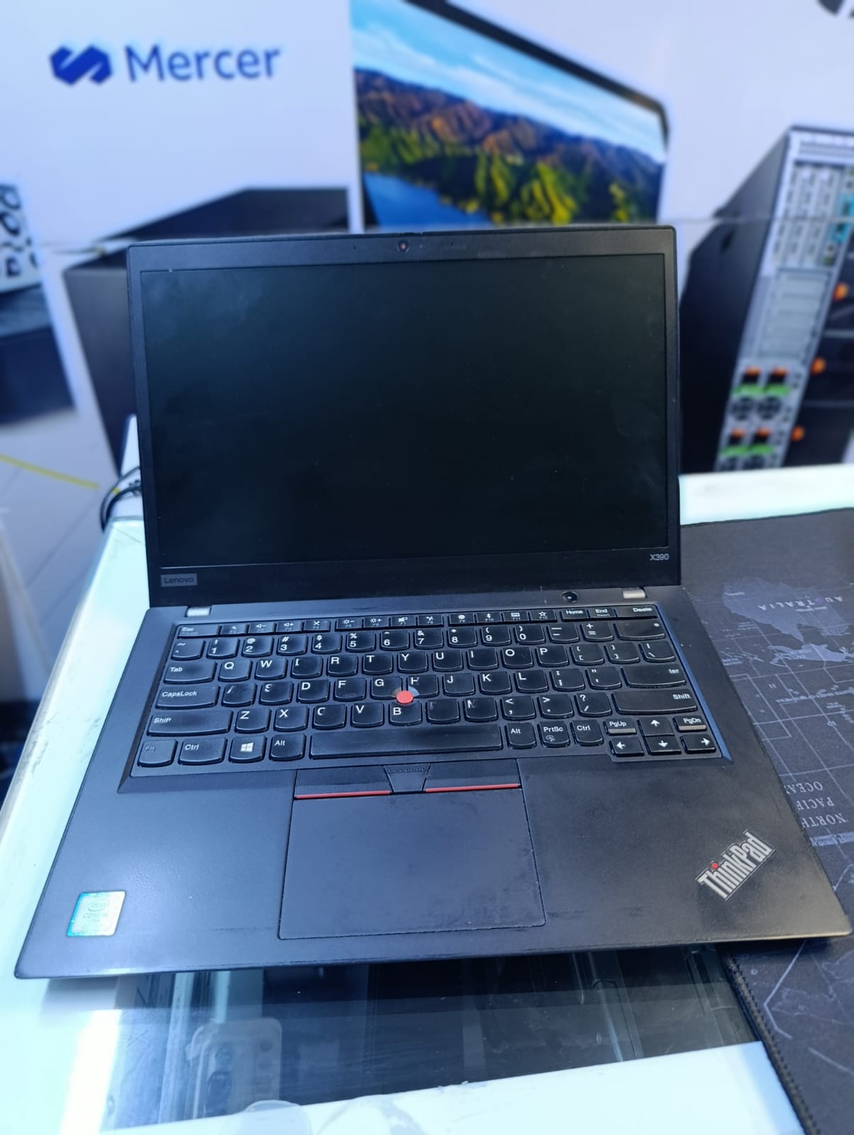 LAPTOP AND ACCESSORIES {REFURBISHED LENOVO X390 INTEL CORE I5 8TH GENERATION 8GB RAM MEMORY 256GB SSD WITH WINDOWS 10/11 AND ACTIVATED OFFICE 2021}