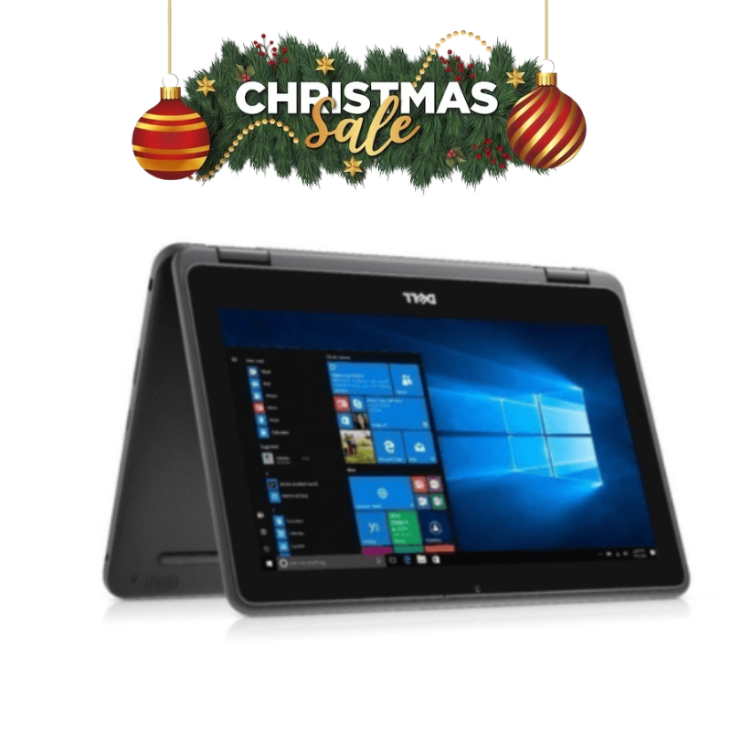 LOW BUDGET LAPTOP DELL LATITUDE 3189 INTEL CELERON WITH 4GB RAM MEMORY 128GB SSD STORAGE TOUCHSCREEN AND X360 6 MONTHS OF WARANTY 11INCHES GREYBLACK COLOR