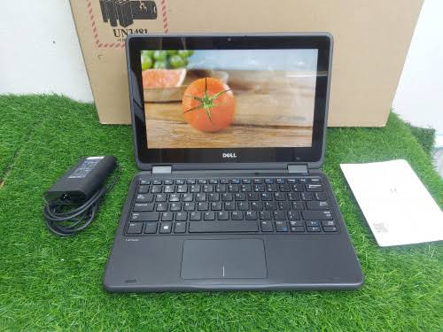 LOW BUDGET LAPTOP DELL LATITUDE 3189 INTEL CELERON WITH 4GB RAM MEMORY 128GB SSD STORAGE TOUCHSCREEN AND X360 6 MONTHS OF WARANTY 11INCHES GREYBLACK COLOR
