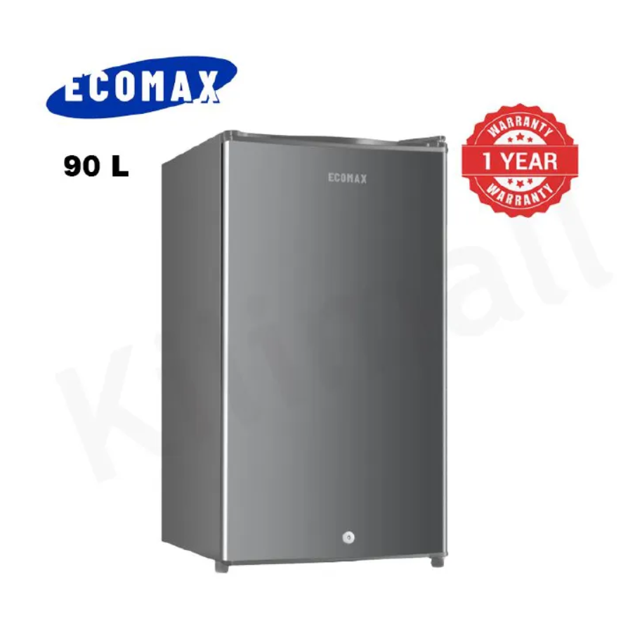 ECOMAX 90L Single Door Refrigerator Home Improvement Energy Saving Fridge with Lock and Keys BCD-90