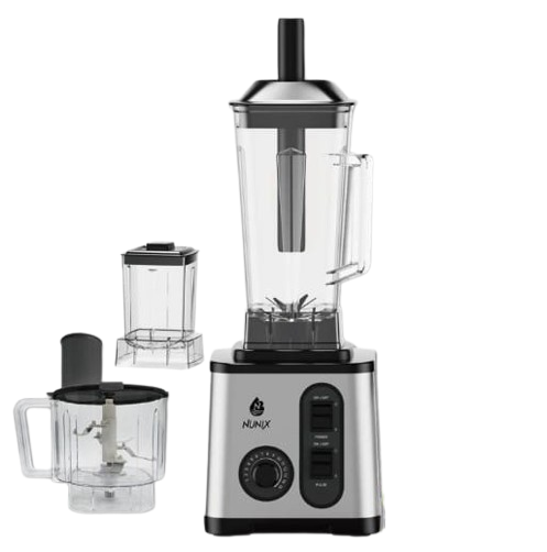 🥤 Nunix PB-03 3-in-1 Commercial Blender – 2000W, 2L, 6 Stainless Steel Blades