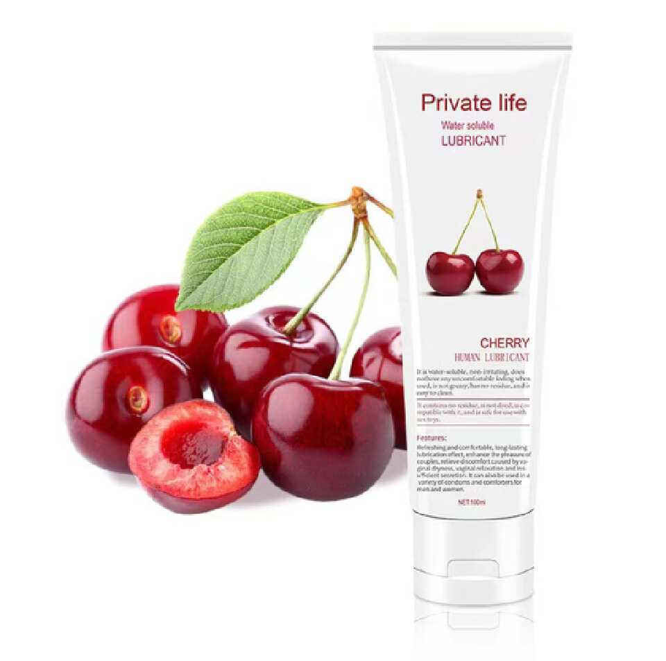 Private Life Water-Soluble Cherry Lubricant – 100ml