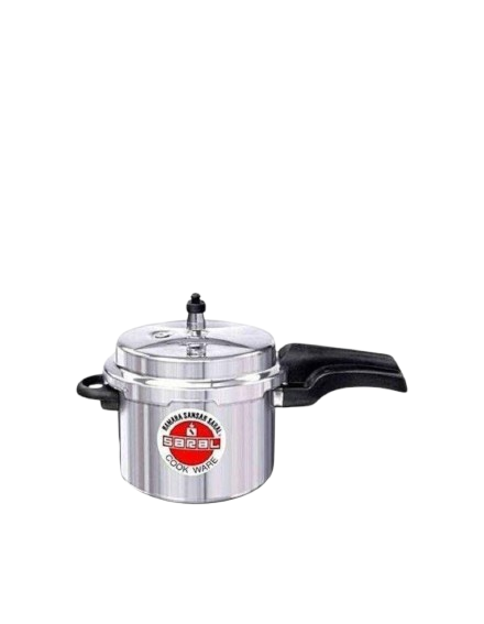 🔥 Saral 5L Aluminum Pressure Cooker Heavy Duty Fast Cooking Kitchen Pot