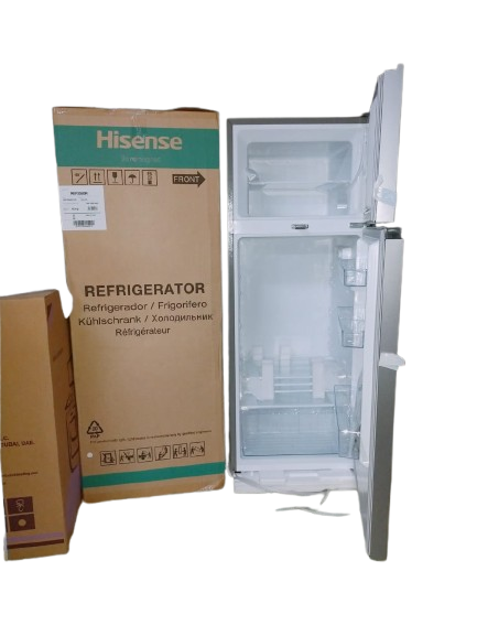 🔥 Hisense 91L Double Door Fridge REF91DR Compact Refrigerator Freezer Top