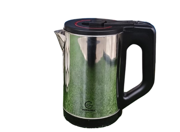 🔥 Eurochef 2L Electric Kettle 1500W Stainless Steel Fast Boiling 3 Pin Plug