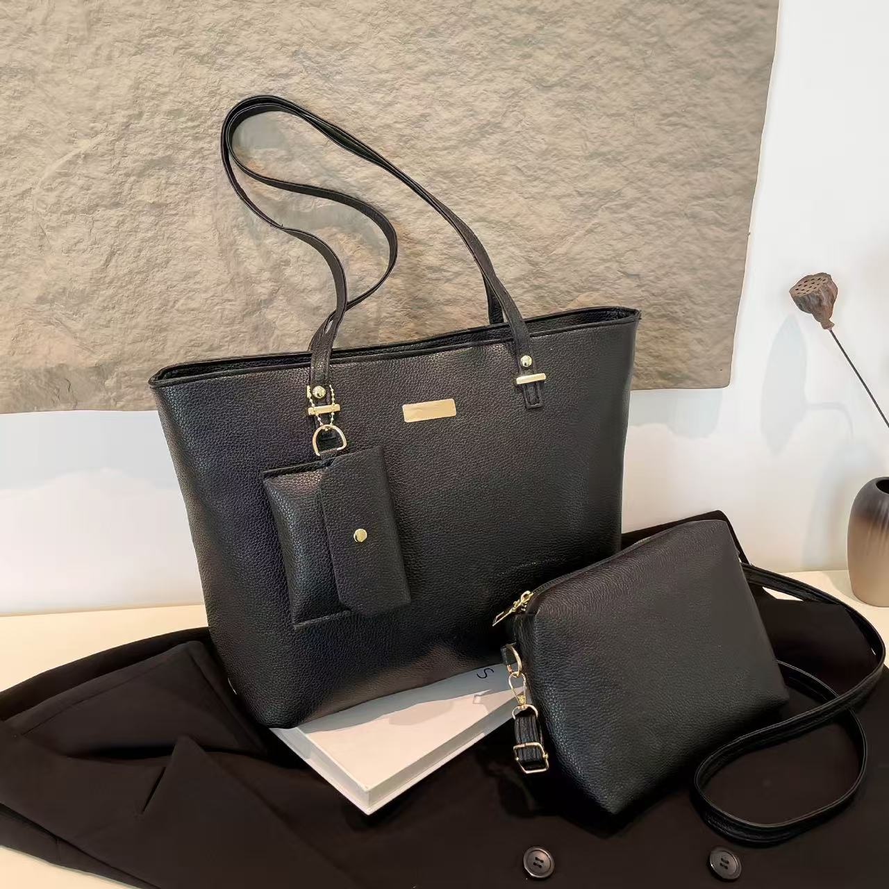 Bags Handbags For Women Bags Ladies Bags 4 Sets/PCS Tote Bags Clutch Shoulder Bags Large On Sale