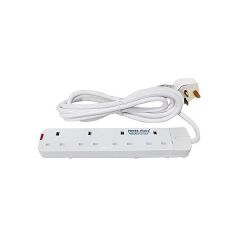 Power King PowerKing 2Pcs 6 Way Power Extension Socket 3M Cable.Efficiently power multiple devices with the PowerKing 6 Way Power Extension Socket. Featuring six outlets, a 3-meter cable, and robust s