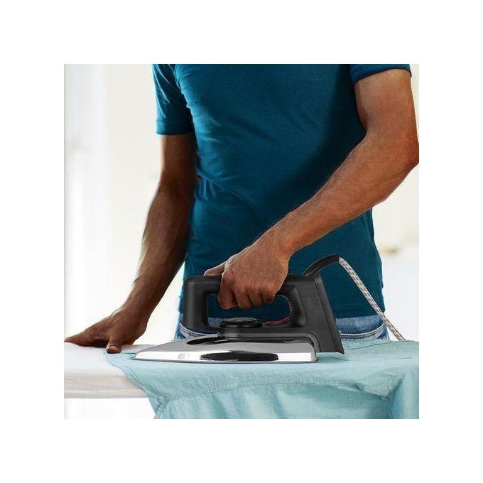 AILYONS HD-199A Electric Dry Iron Box - Silver & Black (1YR WRTY)