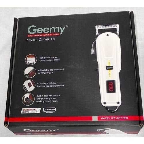 Geemy Rechargeable Cordless Shaving Machine With Indicator