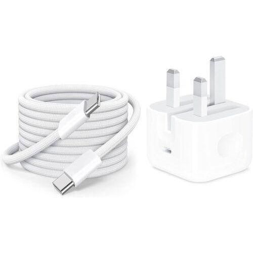iPhone 15 Pro/15 Pro Max Charger, 35W USB C Charger with USB-C to C Fast Charing/Data Cable