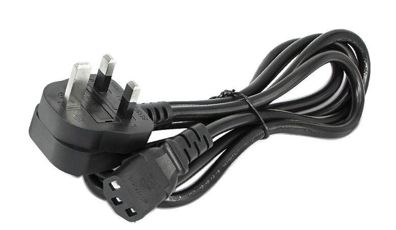 Desktop Power Cable – High-Quality 3-Pin AC Power Cord for Computers, Monitors, Printers & Other Electronic Devices