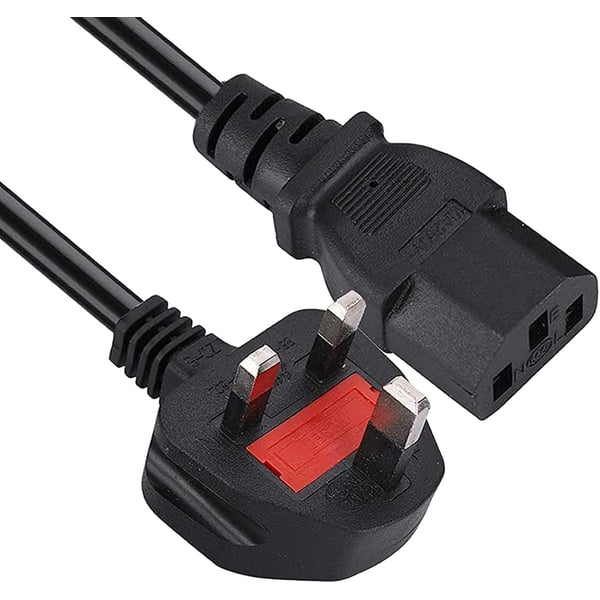 Desktop Power Cable – High-Quality 3-Pin AC Power Cord for Computers, Monitors, Printers & Other Electronic Devices