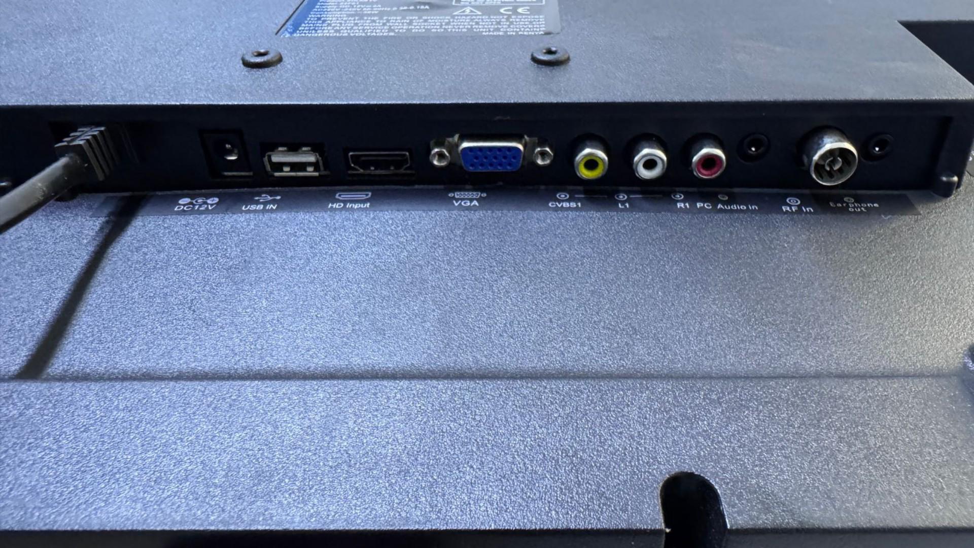 Solarmax 19″ LED DIGITAL TV — HD DISPLAY WITH AC/DC POWER, DVB-T2 TUNER & MULTI-PORT CONNECTIVITY,  1 Year Warranty