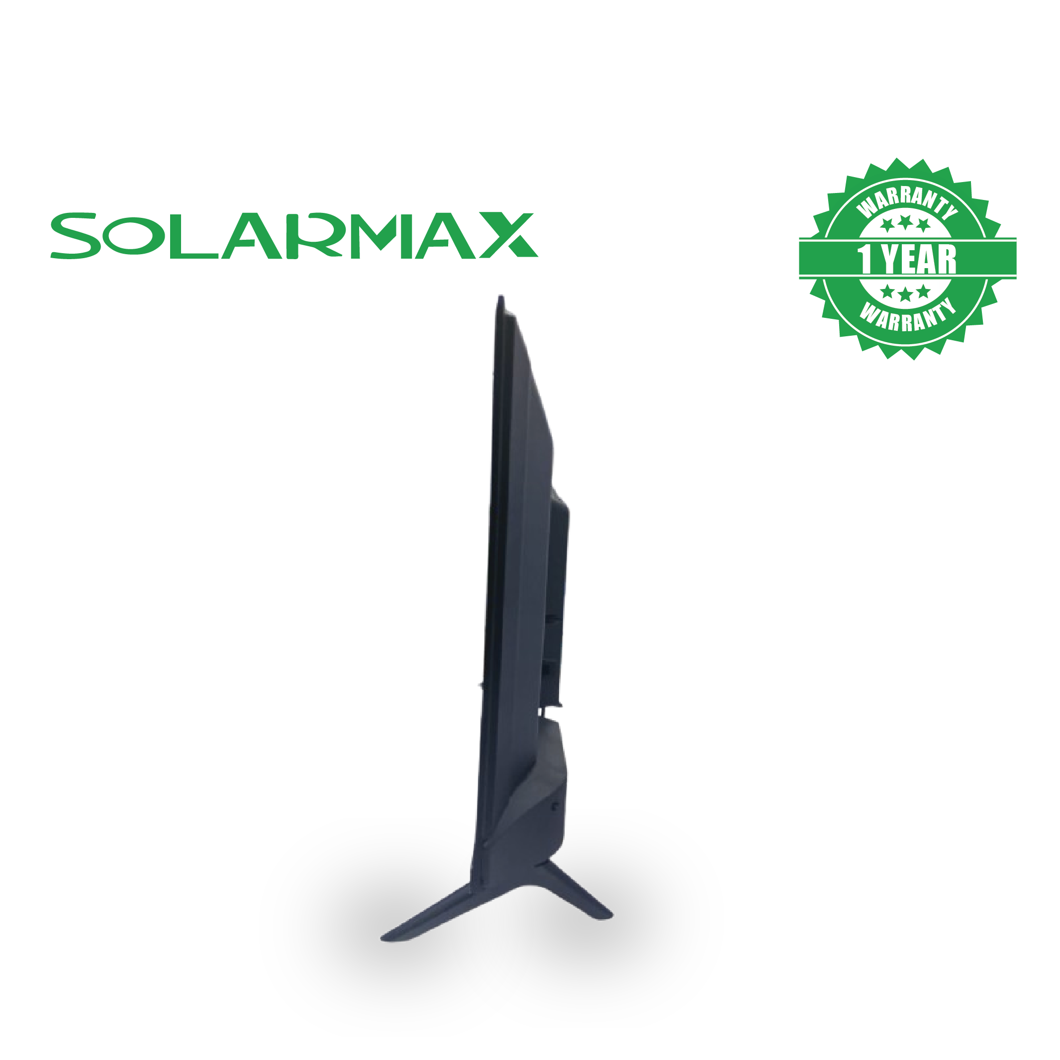 Solarmax 55-Inch Frameless Android In-Build decoder Smart TV Real 4K Full HD ThinQ AI Bluetooth Netflix YouTube Prime Video  Built-in Miracast DVB-T2 14 Months Warranty