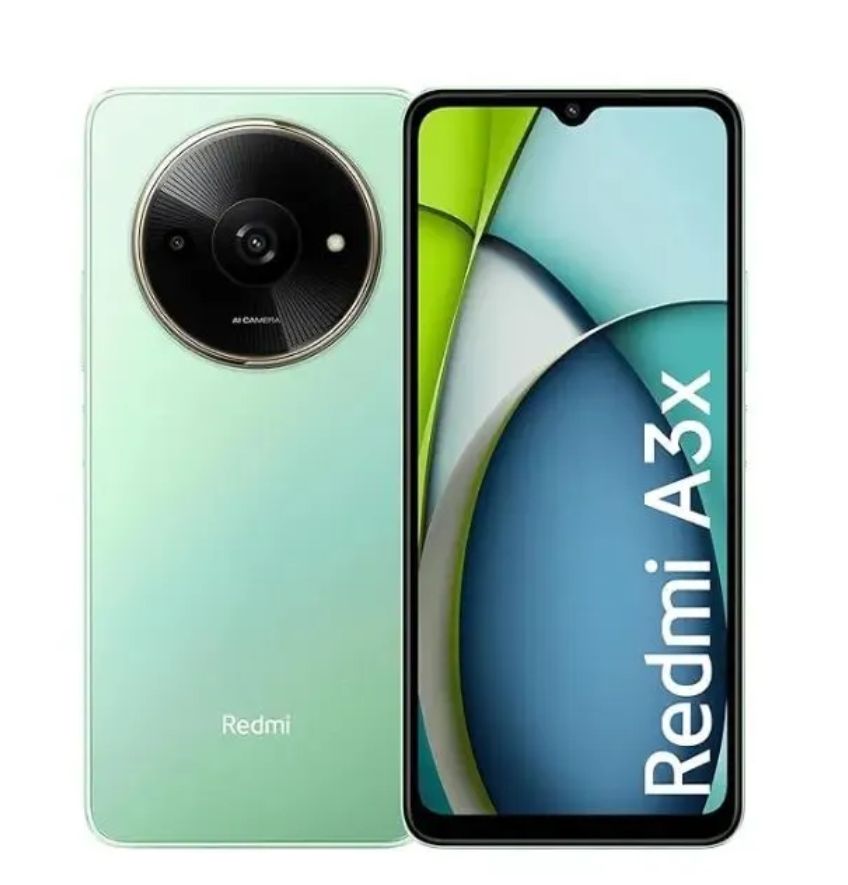 [BRAND NEW] XIAOMI Redmi A3X 64GB+3GB RAM 4G Network 6.71'' 5000mAh Battery 8MP AI Camera 10W Fast Charging Fingerprint Sensor Android 14 Smart Phones
