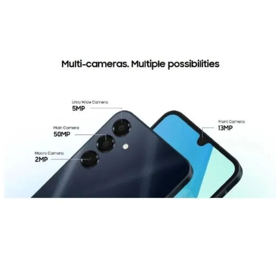 Samsung Galaxy A16 128GB+6GB 6.7" Super AMOLED Display 50MP Triple Camera Android 14 Mediatek Helio G99 5000mAh 25W Type-C Charge Smartphones phone