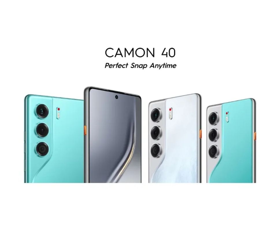 [New Arrival] Tecno Camon 40 128GB ROM+8GB RAM 6.78' 120Hz AMOLED Display Panda King Glass Protection 50MP+32MP Camera MTK Helio G100 Ultimate IP66 Dust/Water Resistant 5200mAh Battery Smartphone