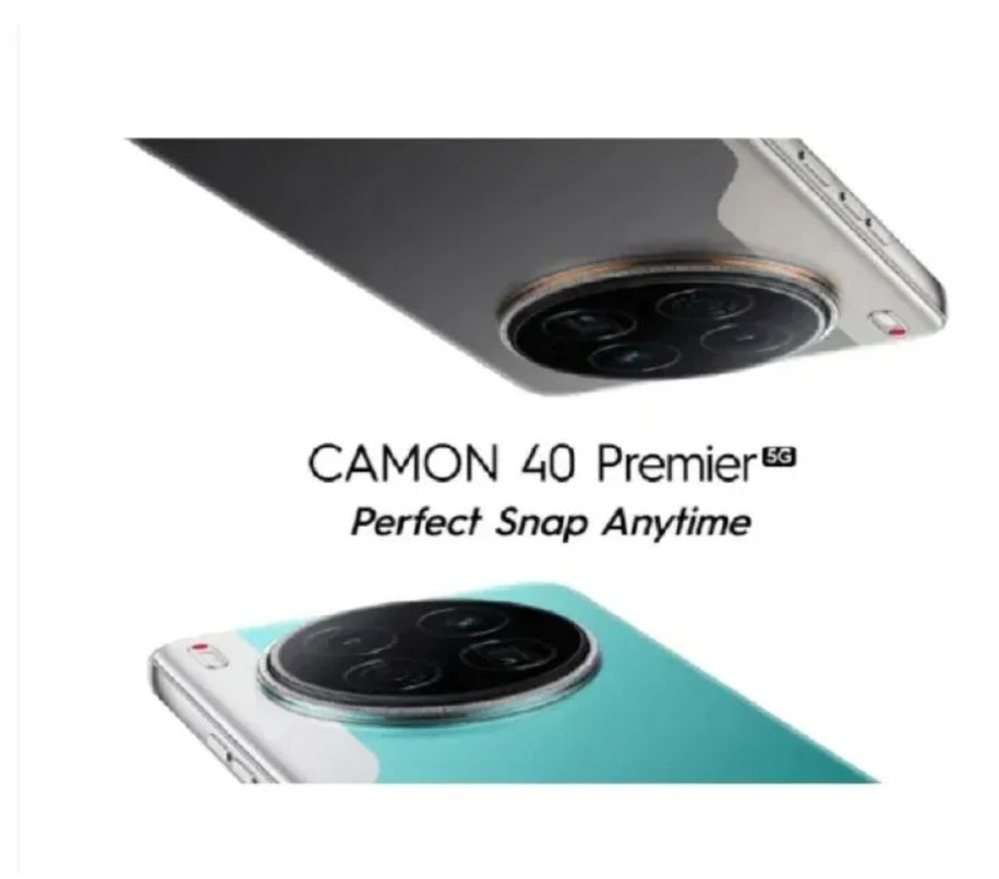 Tecno Camon 40 Premier 256GB+16(8+8)GB RAM 6.67" 144Hz LTPO AMOLED MTK Dimensity 8350 45W 5100mAh 50MP Dual Speaker Android 15 IP68/IP69 Dust Water Resistance Dual Sim SmartPhone