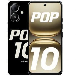 [New Arrival] TECNO POP 10 64GB+6(3+3)GB 4G Network 6.67" 120Hz Hole Screen Dual Speakers IP64 Waterproof 13MP 5000mAh 15W Type-C Android 15 Dual SIM Phone Side Fingerprint Unlock phones