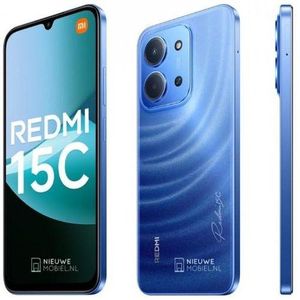 [Hot Deal🔥] Xiaomi Redmi 15C 128GB+8(4+4)GB 6.9" 120Hz IPS LCD Display 50MP Camera 6000mAh Battery 33W Hyper-Charge Gorilla Glass 3 Dual SIM IP64 MTK Helio G81 Ultra Android Smartphone