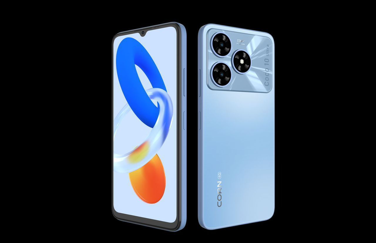 [Hot Deal 🔥]Corn Coco 10 Ultra 4G 128GB+12GB(4+8)GB 5000mAh Battery 6.8 Inches HD+ Screen 13 MP Main camera 8MP Selfie 90Hz refresh rate Type-C Charger Android 14 Phone SmartPhone