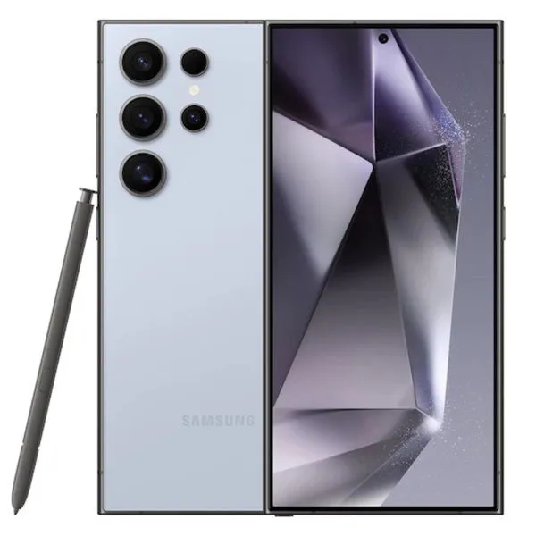 [Special Offer] Samsung Galaxy S24 Ultra 5G 6.8" 120Hz LTPO AMOLED Display 256GB ROM+12GB RAM 200MP+12MP Camera  Snapdragon 8 Gen 3 Chip 5000mAh 45W Batt (TYP) Android 14 Fingpt DualSIM (2y Wrty) Phon