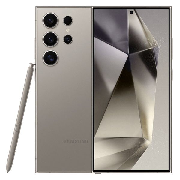 [Special Offer] Samsung Galaxy S24 Ultra 5G 6.8" 120Hz LTPO AMOLED Display 256GB ROM+12GB RAM 200MP+12MP Camera  Snapdragon 8 Gen 3 Chip 5000mAh 45W Batt (TYP) Android 14 Fingpt DualSIM (2y Wrty) Phon