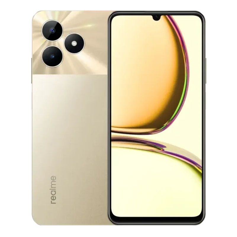 [Fair Deal] Realme C53 6.74" LCD Display 6GB RAM+128GB ROM 50MP+8MP Camera Unisoc Tiger T612 Processor 5000mAh 33W Battery DualSIM 4G Android 13 Fingerprint DualSIM Type-C 2Yrs Warranty Smartphones