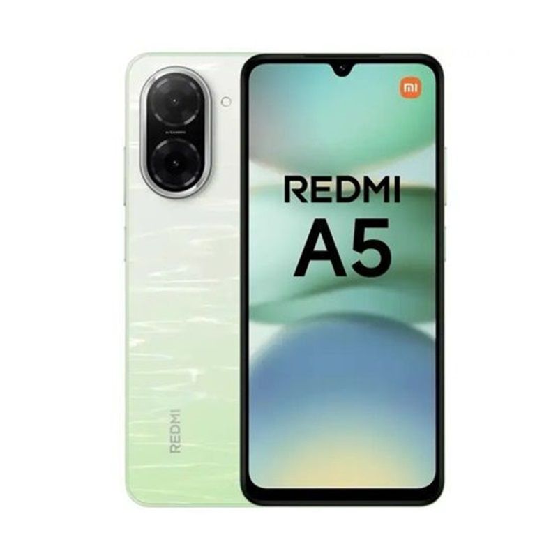 [Latest] Redmi A5 64GB ROM+3GB RAM 6.88" 120Hz Display 32MP+8MP Cameras Android 15(Go Edition) HyperOS 5200mAh Battery Fingerprint Unlock Unisoc T7250 Processor Dust and Splash Resistant 4G SmartPhone