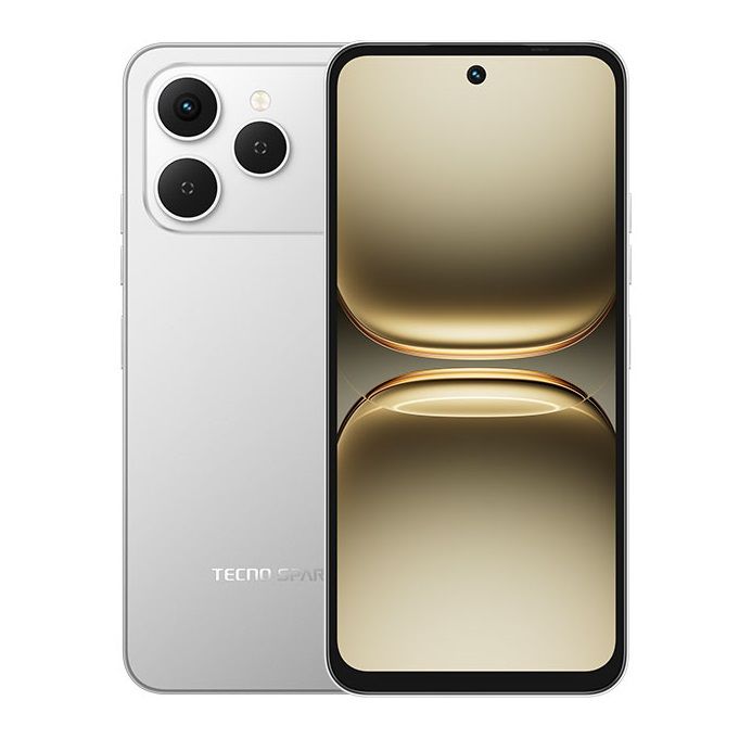 [Brand New] Tecno Spark 40 4G 6.67" 120Hz IPS LCD Display 256GB ROM+16GB(8+8) RAM 50MP+8MP Camera Android 15 HiOS 15 5200mAh 45W Battery 2Yrs Wrrty (TYP) DualSim Freelink Side-Fngpt Dualspeakers Phone