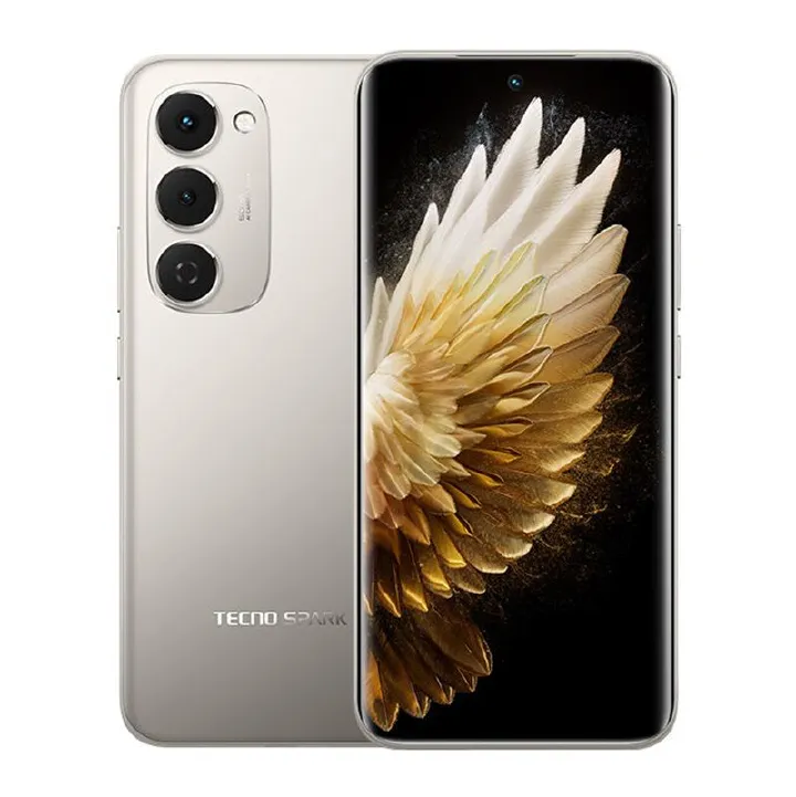 [Flash Sale] Tecno Spark 40 Pro Plus 6.78" 144Hz 3D-Curved AMOLED Display 256GB+8GB 50MP+13MP Camera Mediatek Helio G200 Chip 5200mAh 45W Battery (TYP) Android 15 DualSIM 2Yrs Wrrty Figprnt 4G Phone