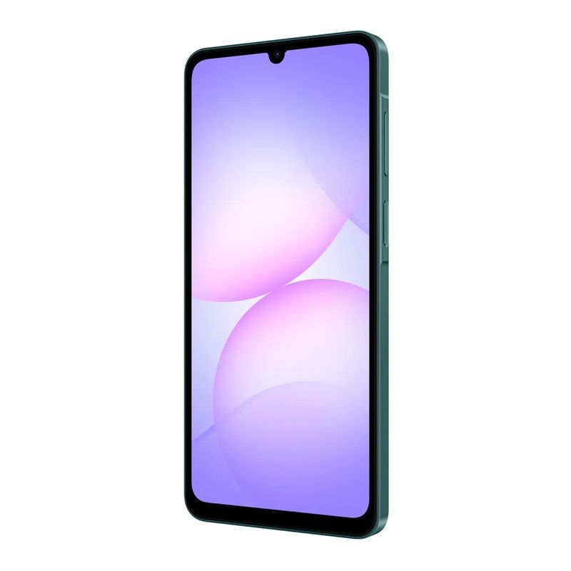 [Super Brand] Samsung Galaxy A07 6.7" 90Hz IPS LCD Display 128GB ROM+4GB RAM 50MP+8MP Camera Android 15 ONEUI 7 5000mAh 25W Battery 2Yrs Wrrty (TYP) DualSim IP54 Side-Fngpt 4G Dualspeakers Smartphone