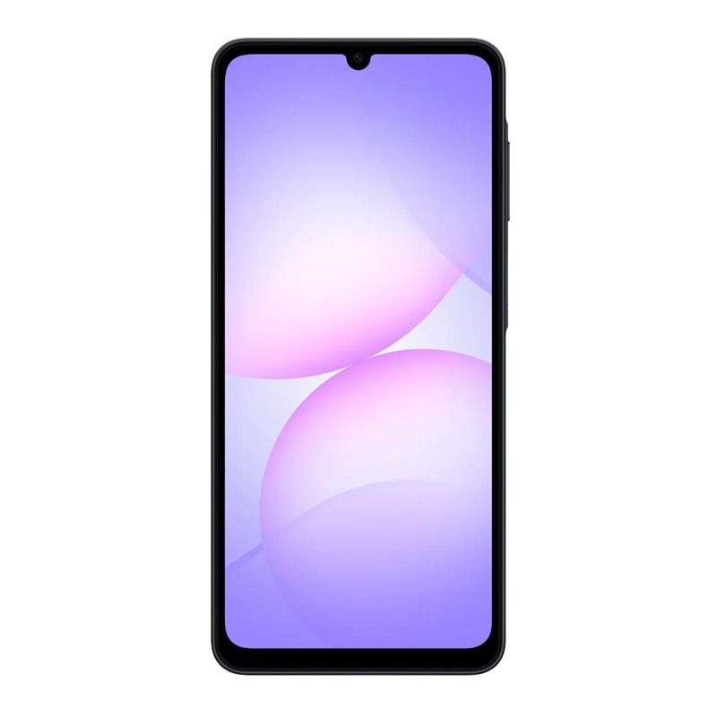 [Super Brand] Samsung Galaxy A07 6.7" 90Hz IPS LCD Display 128GB ROM+4GB RAM 50MP+8MP Camera Android 15 ONEUI 7 5000mAh 25W Battery 2Yrs Wrrty (TYP) DualSim IP54 Side-Fngpt 4G Dualspeakers Smartphone