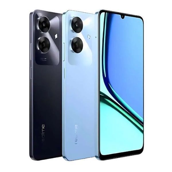 [Hot Deal] Realme Note 60 6.74" 120Hz IPS LCD Display 128GB + 4GB 32MP+5MP Camera Unisoc Tiger T612 Processor  5000mAh 10W Battery Type-C Android 14 Dual SIM IP64 D/W Side Fingerprint smartphone