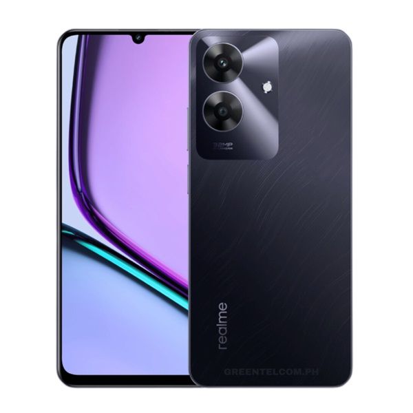 [Hot Deal] Realme Note 60 6.74" 120Hz IPS LCD Display 128GB + 4GB 32MP+5MP Camera Unisoc Tiger T612 Processor  5000mAh 10W Battery Type-C Android 14 Dual SIM IP64 D/W Side Fingerprint smartphone