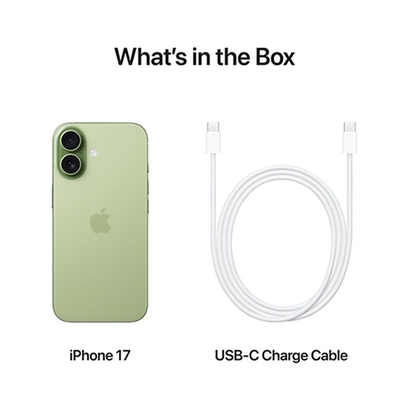 [NEW !!!] Apple iPhone 17 5G 6.3" LTPO Super Retina XDR OLED Display 256GB ROM + 8GB RAM 48MP+18MP 4K@24/25/30/60fps Camera Apple A19 Chip iOS 26 3692mAh 25W Batt Wrrty Face ID Type-C eSIM+SIM Phone