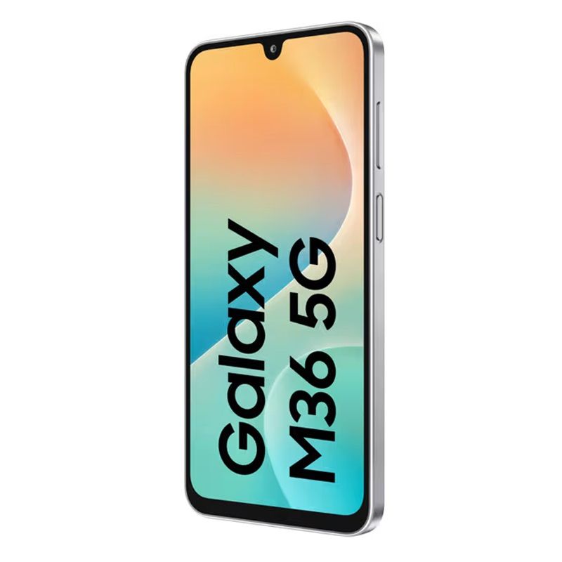[Brand New] Samsung Galaxy M36 5G 6.7" 120Hz Super AMOLED Display 6GB RAM+128GB ROM 50MP+13MP 4K@30fps Camera Exynos 1380 Chipset 5000mAh 25W Batt Android 15 ONEUI 7 Fingprt Type C DualSIM Smartphone