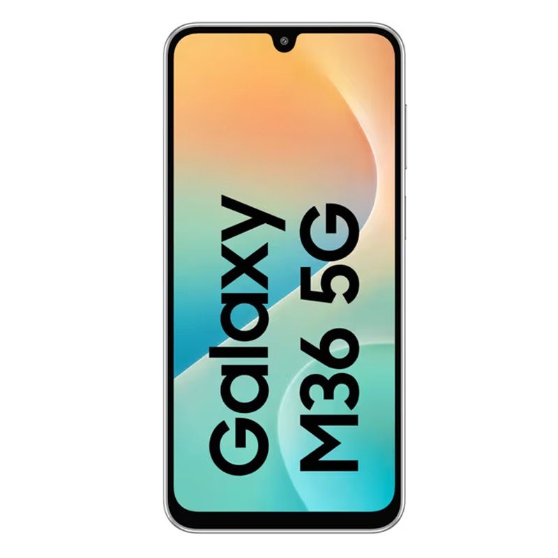 [Brand New] Samsung Galaxy M36 5G 6.7" 120Hz Super AMOLED Display 6GB RAM+128GB ROM 50MP+13MP 4K@30fps Camera Exynos 1380 Chipset 5000mAh 25W Batt Android 15 ONEUI 7 Fingprt Type C DualSIM Smartphone
